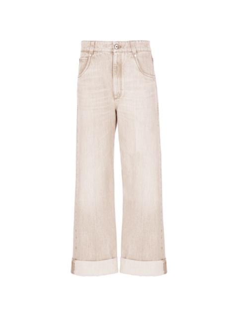 Brunello Cucinelli wide-leg jeans