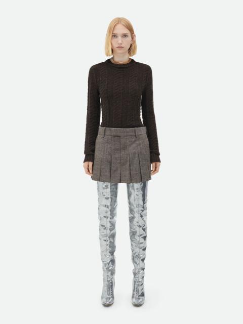 Bottega Veneta Shetland Chevron Sweater