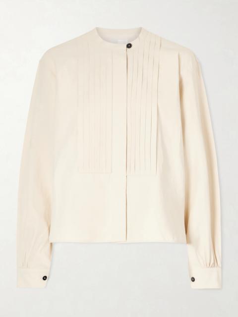 Jil Sander Pleated Linen Shirt