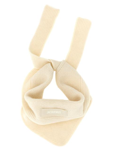 JACQUEMUS 'Le Chale Gros-Grain' Bandana