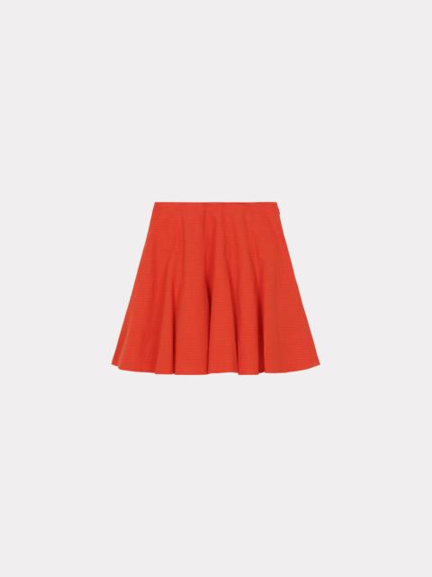 KENZO Striped skater skirt