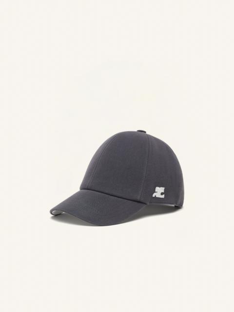 courrèges COTTON SIGNATURE CAP