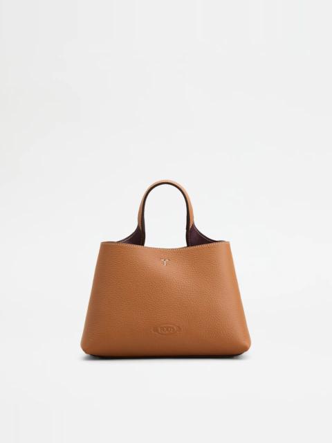 BAG IN LEATHER MICRO - BROWN