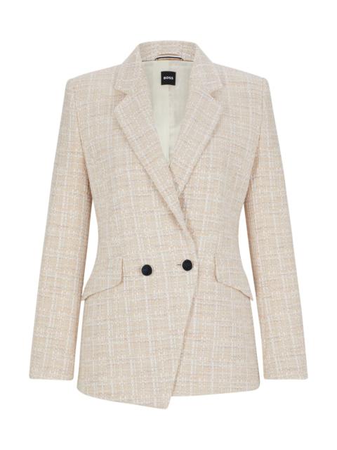 BOSS REGULAR-FIT JACKET IN TWEED