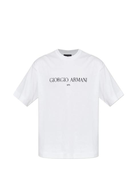 GIORGIO ARMANI Giorgio Armani Logo-print T-shirt