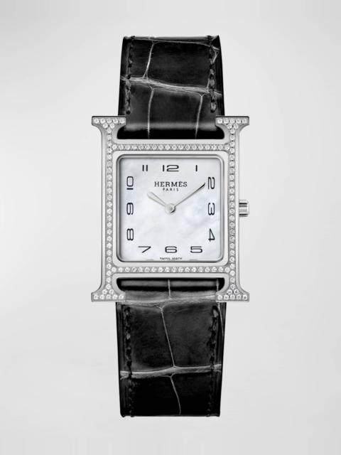Hermès Heure H Watch, Medium Model, 30 MM