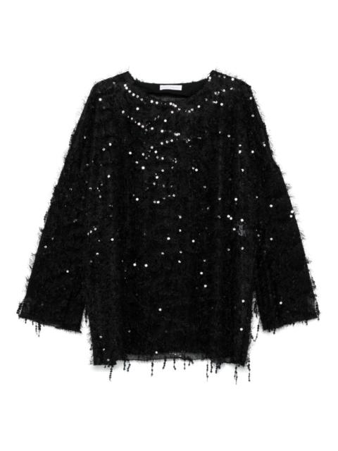 NICCOLÒ PASQUALETTI sequin-embellished top