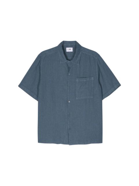 Julio short-sleeve linen shirt