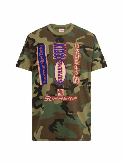Supreme multi logo T-shirt