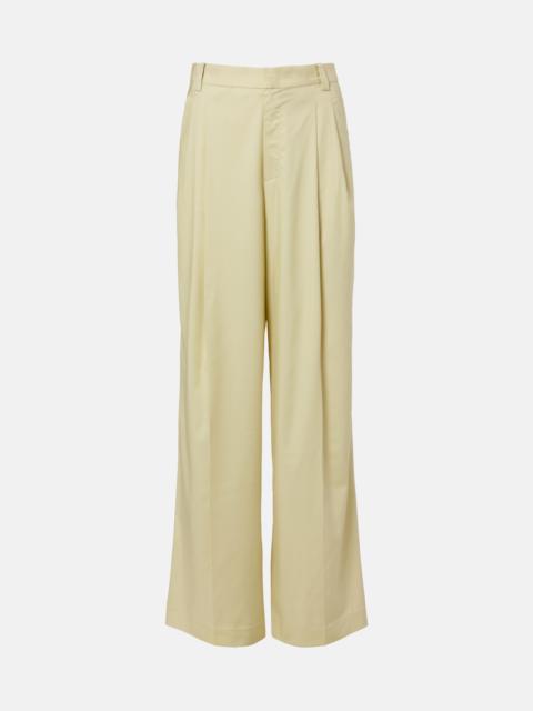 AYA MUSE Olena pleated wide-leg pants