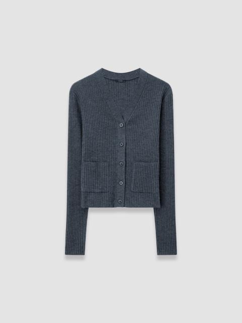 JOSEPH Merino Rib Knit Cardigan