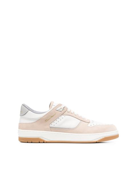 Haniel panelled leather sneakers