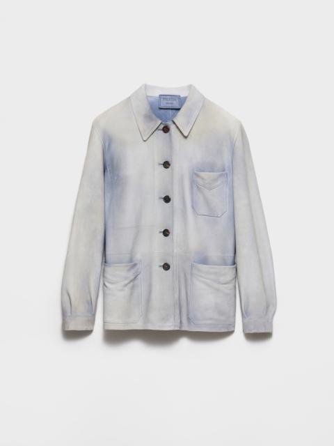 Prada Suede caban jacket