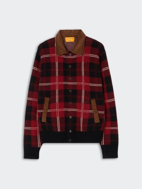 GUEST IN RESIDENCE Tartan Bomber