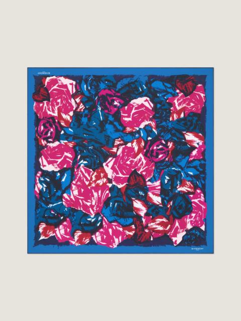 Givenchy SQUARE IN SILK WITH FLORAL PRINT