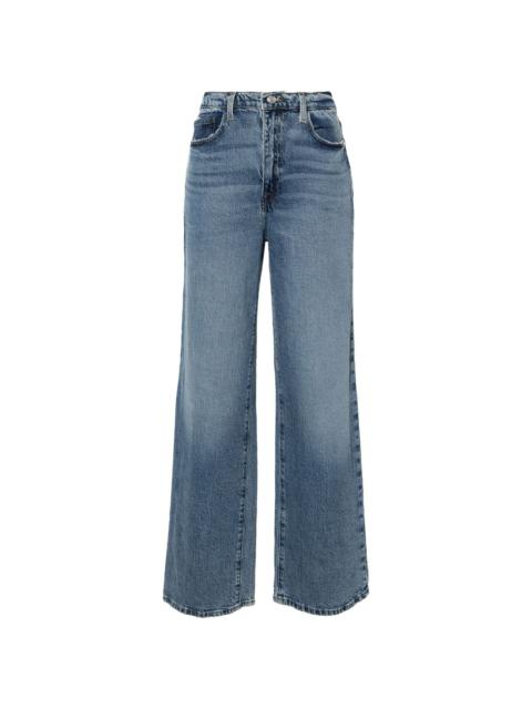 Le Jane high-rise wide-leg jeans