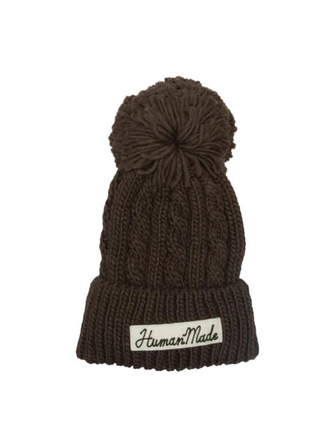 Human Made Cable Pop Beanie 'Olive'