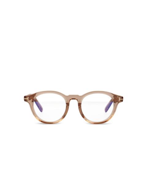 TOM FORD round full-rim glasses