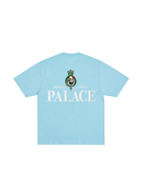 PALACE HEAVY CREST T-SHIRT SKYLINE BLUE