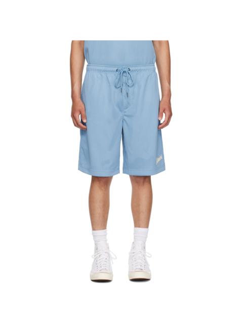 Ksubi Blue Roll Mesh Shorts