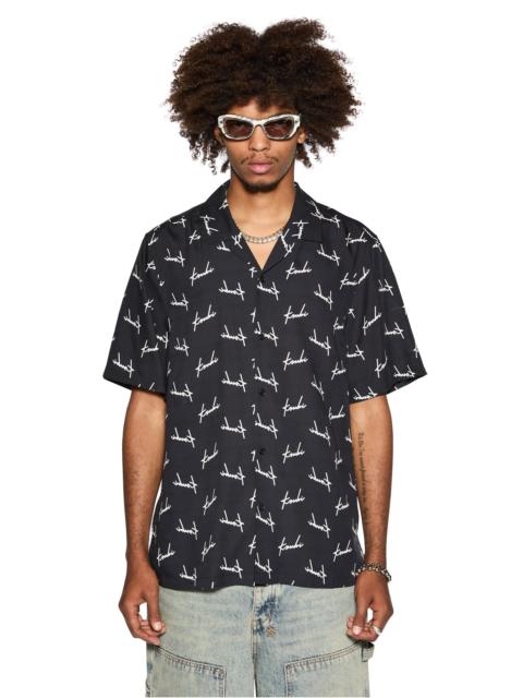 Ksubi SKRIPT RESORT SS SHIRT BLACK