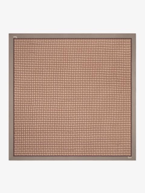 TOUS Taupe silk Scarf TOUS Bear