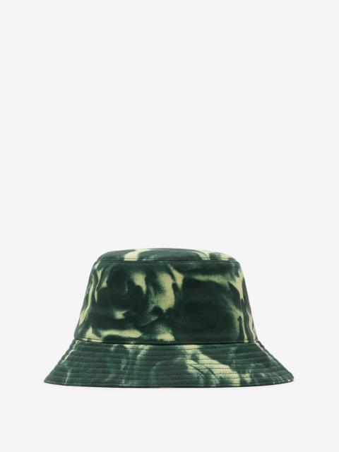 Burberry Rose Waxed Cotton Bucket Hat