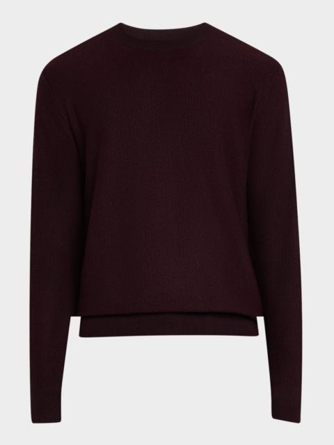 Vince Men's Geometric Jacquard Sweater