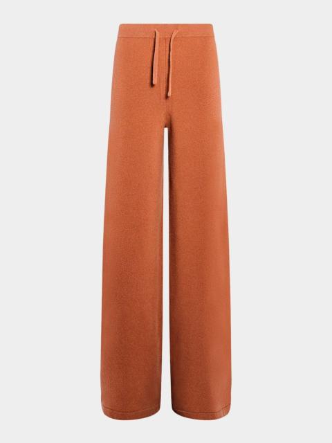 Yves Salomon Wool-Blend Drawstring Pants