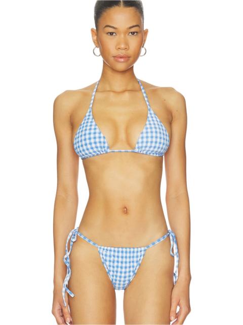 CAROLINE CONSTAS Bettina Bikini Top