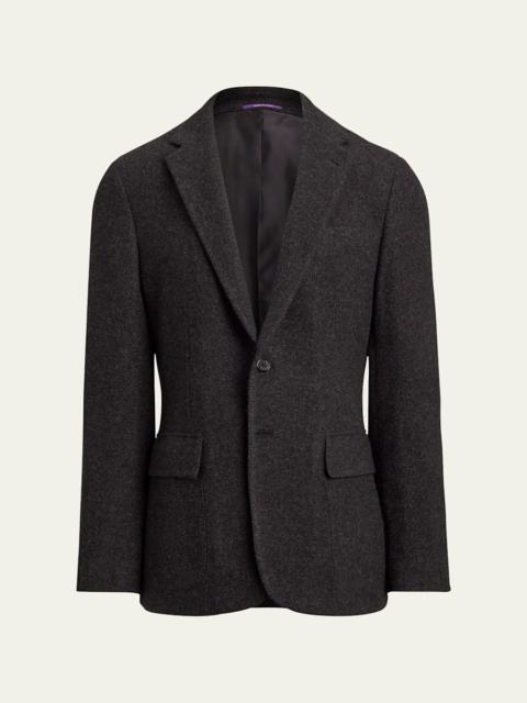Ralph Lauren Men's Brushed Cashmere Twill Slim Blazer