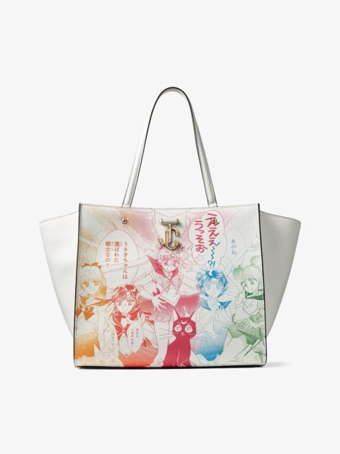 JIMMY CHOO Sailor Guardians Varenne Tote
Rainbow Manga Printed PU Leather Tote Bag