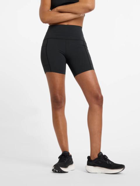 New Balance NYC Marathon NB Sleek High Rise Short 6"
