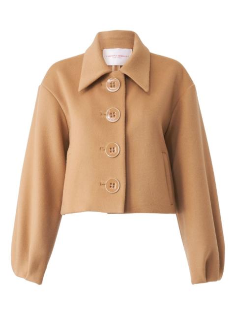 CAROLINA HERRERA cropped wool jacket