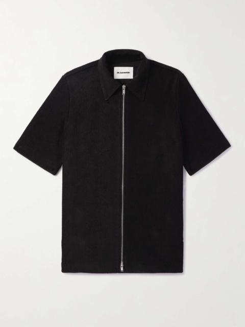 Jil Sander Cotton-Blend Corduroy Shirt