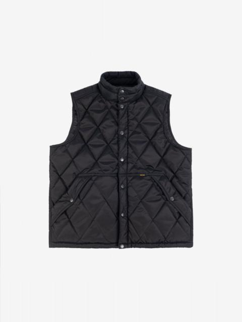 Iron Heart Primaloft® Gold Quilted Vest - Black