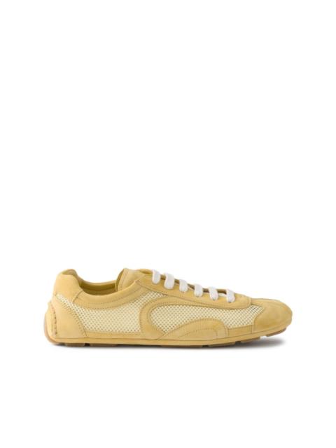 Prada re-edition suede mesh sneakers