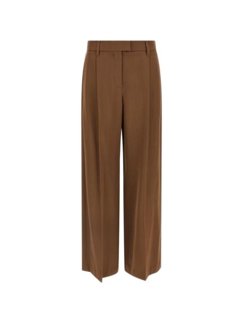 Brunello Cucinelli Monile wide-leg trousers
