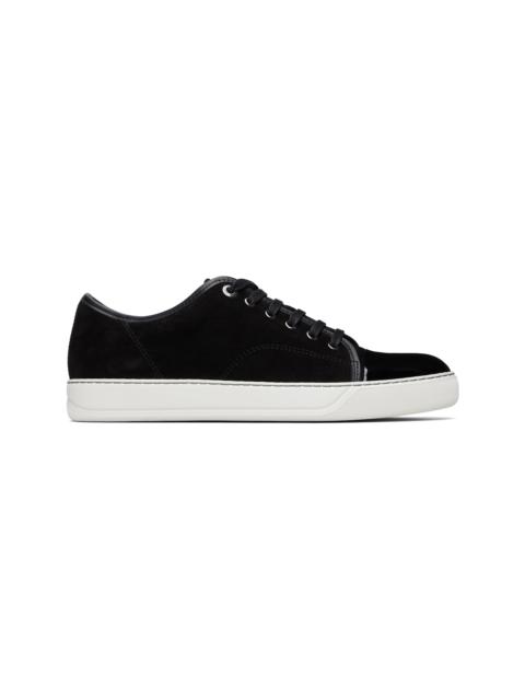 Lanvin Black DBB1 Suede & Patent Leather Sneakers