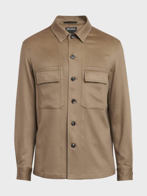 Men's Oasi Cashmere Overshirt