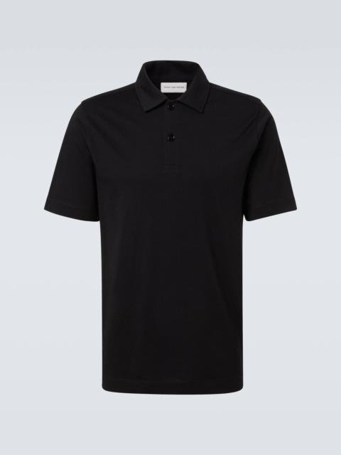 Dries Van Noten Cotton jersey polo shirt