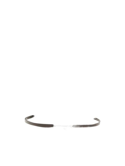 The Row Rhombus leather belt