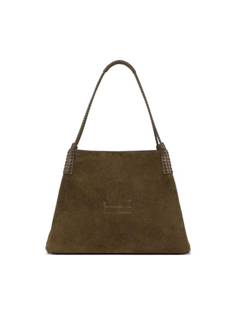 Etro Large leather tote bag