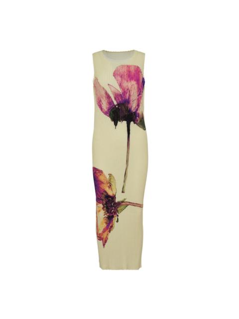 ISSEY MIYAKE Pressed Flora Pleats Pleated Dress