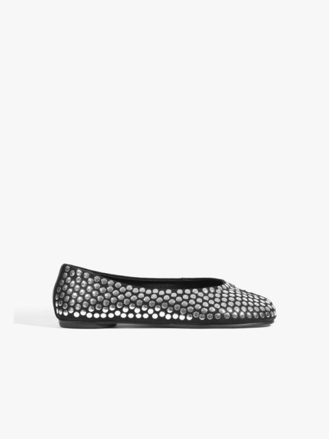 SCHUTZ Yumi Studs Nubuck Flat