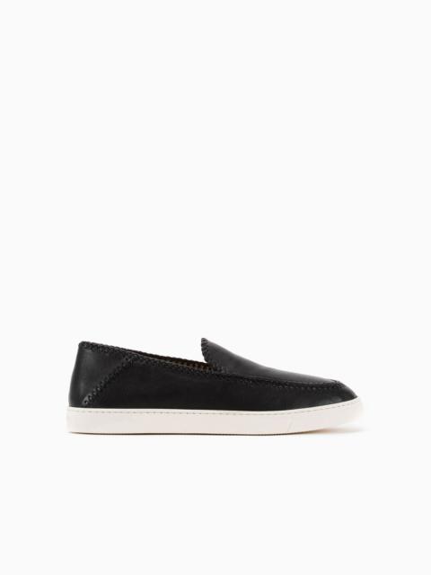 Galleria 3 nappa-leather slip-ons