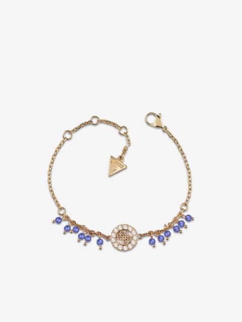 GUESS USA 4G bead-embellished bracelet