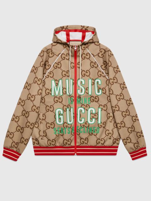 GUCCI トレーナー　100 モンクレールロンパース GUCCI Gucci 100 GG neoprene jacket | REVERSIBLE