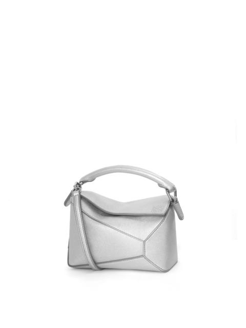 Loewe Mini Puzzle bag in laminated lambskin