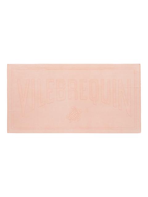 Vilebrequin Beach Towel Cotton Solid Mineral